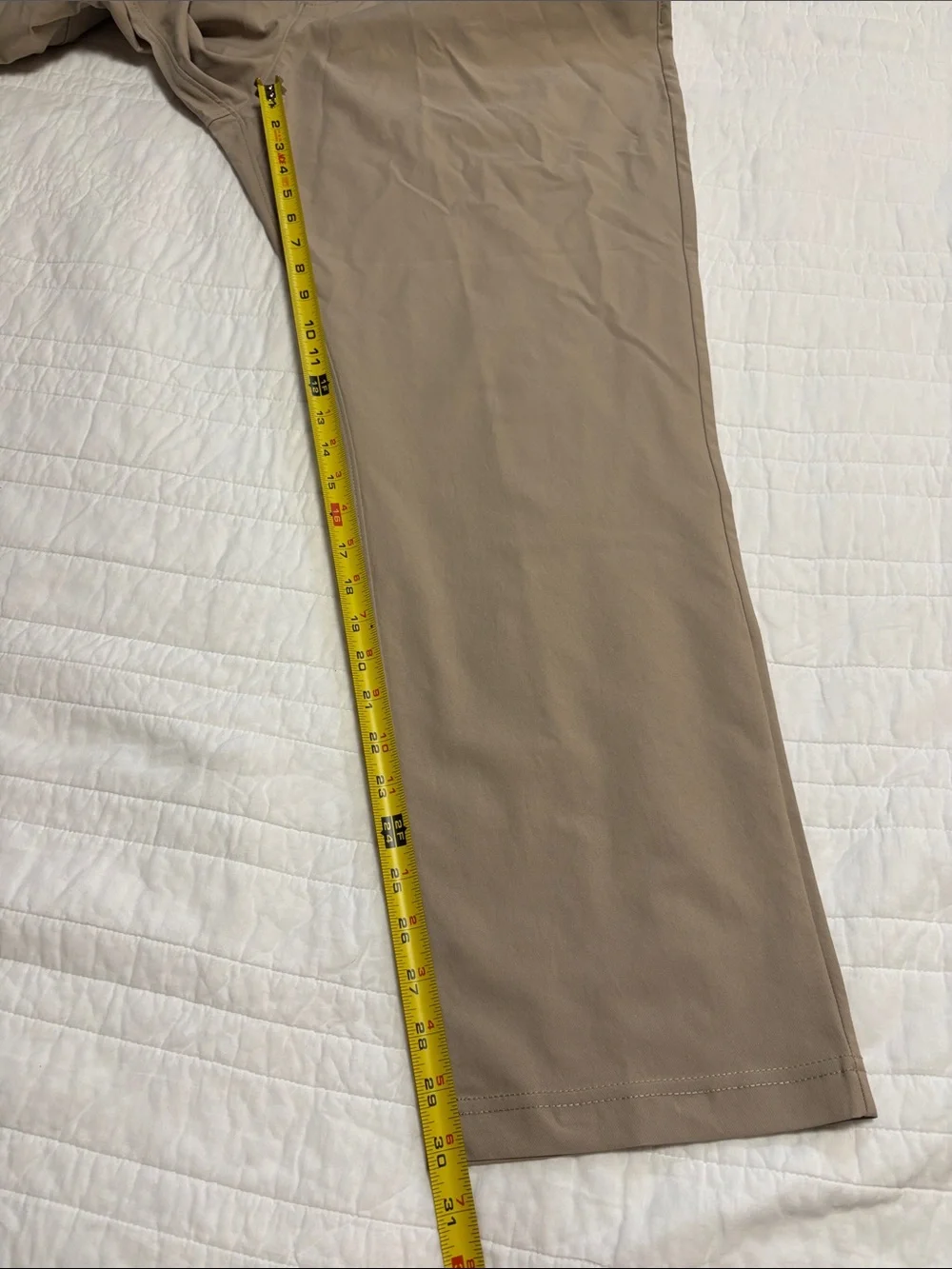 Public Rec No Bull Dealmaker Chino Workday Pant Tech Stretch Khaki Tan SAND 42